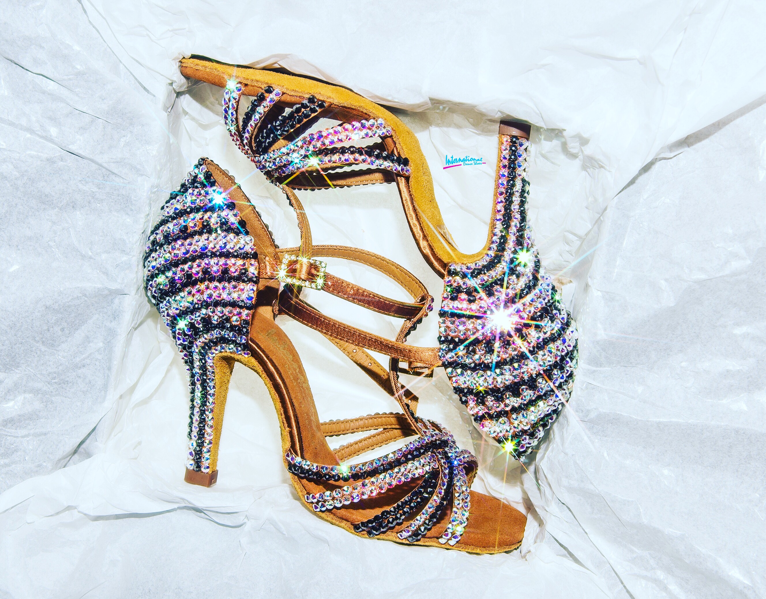Swarovski Xirius Crystals now available International Dance Shoes